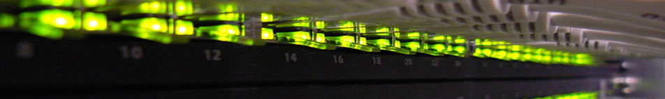 Wij gebruiken alleen A-kwaliteit apparatuur voor ons netwerk en servers